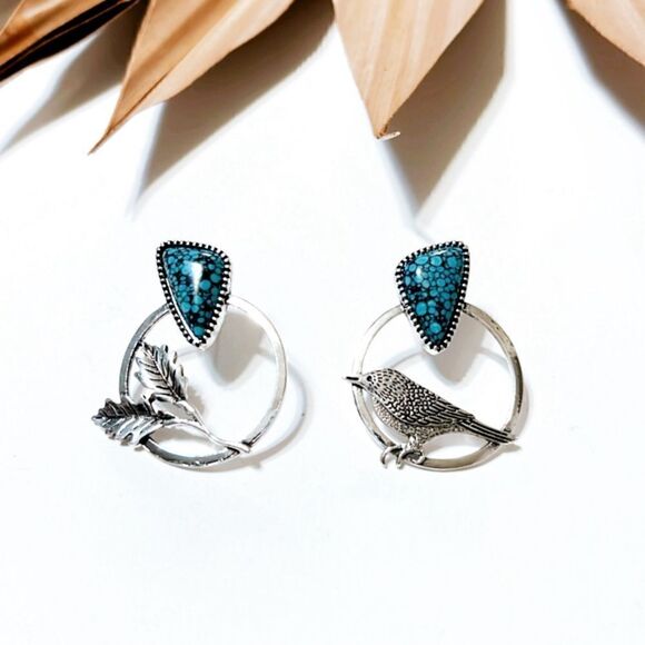 Bird earrings S251 - Picture 1 of 4